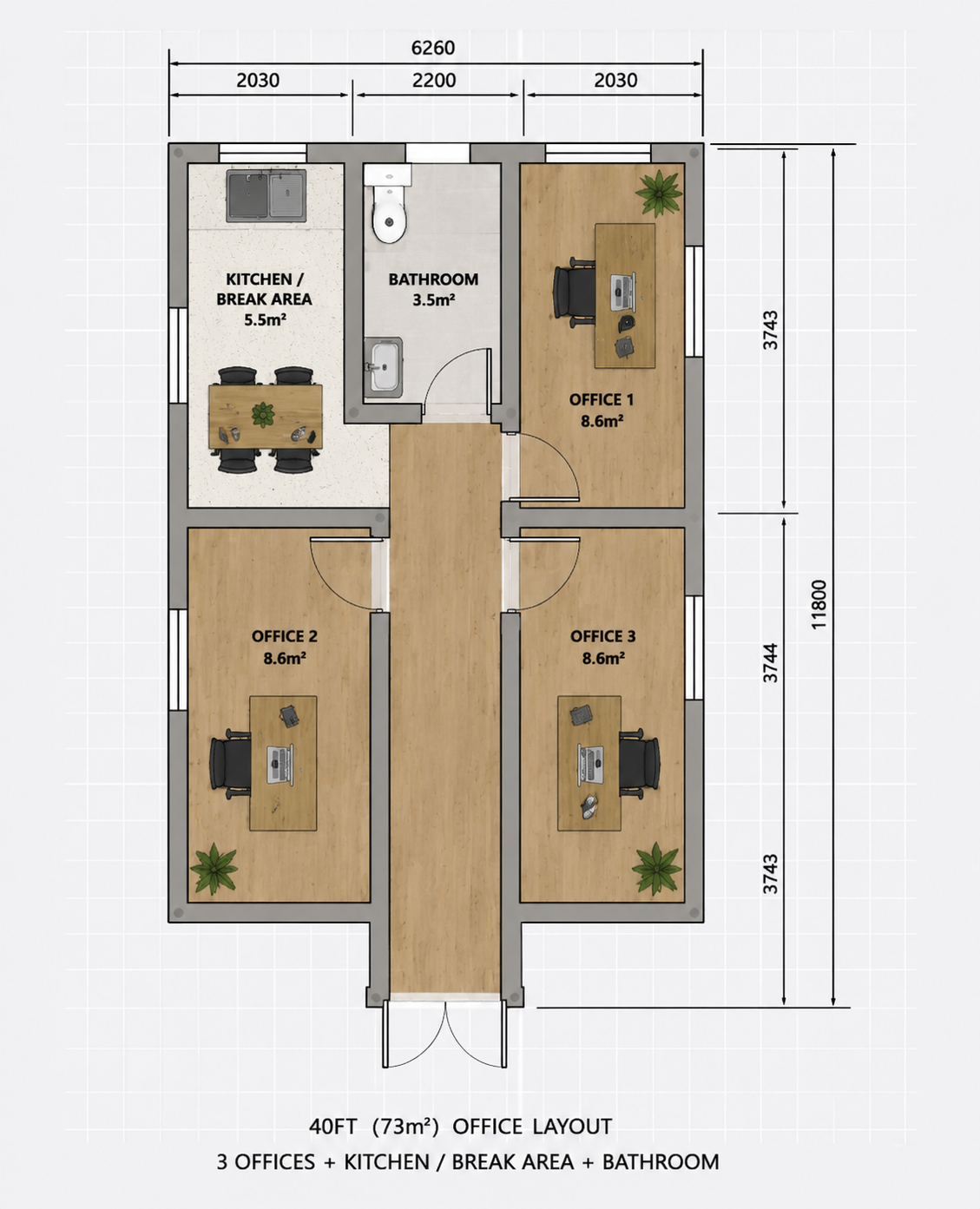 30ft Office